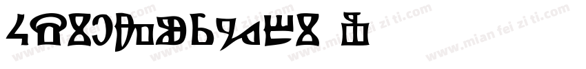 KSIEZURGBI0 35 61字体转换
